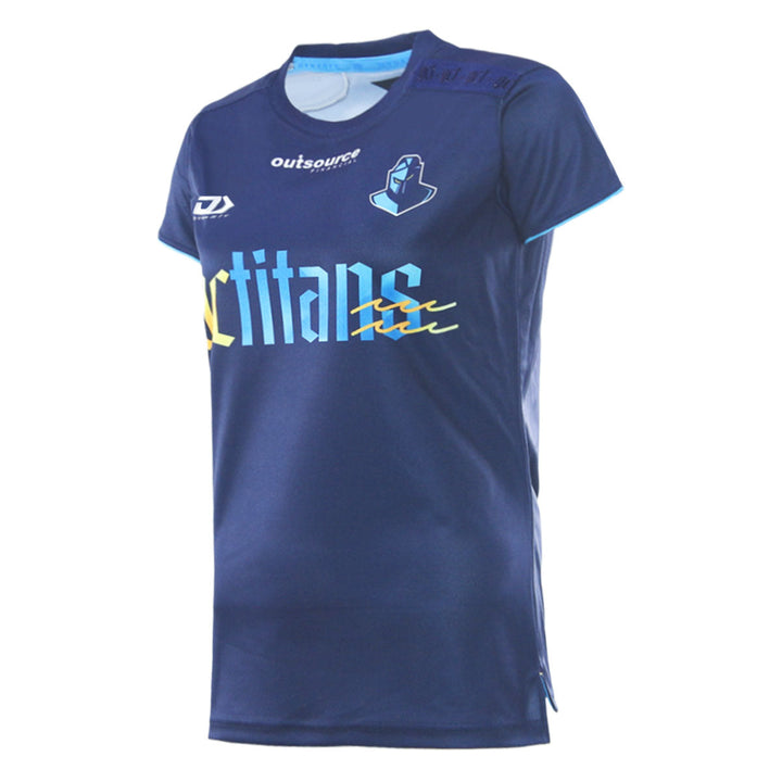 2026 Gold Coast Titans NRLW Ladies Warm Up Tee