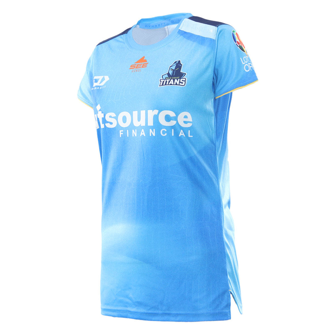 2026 Gold Coast Titans NRLW Ladies Training Tee
