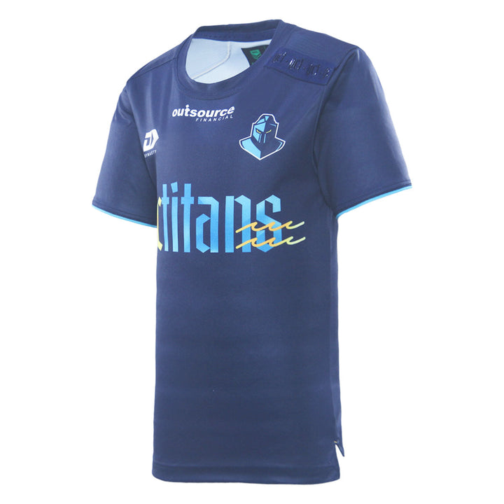 2026 Gold Coast Titans NRLW Juniors Warm Up Tee