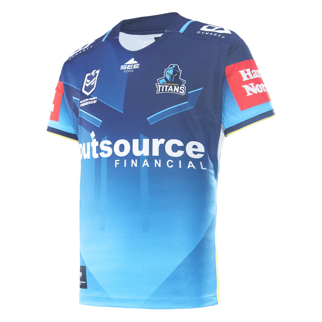 2026 Gold Coast Titans NRLW Mens Replica Home Jersey