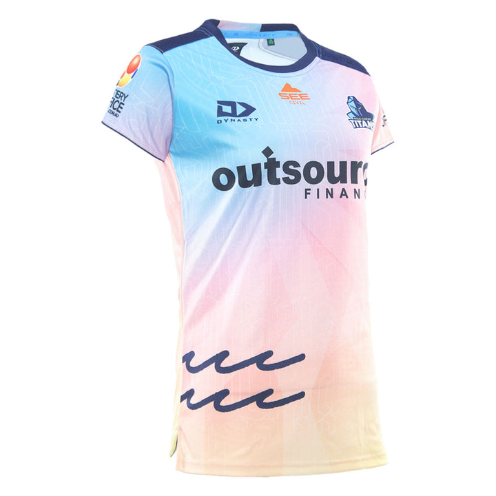 2026 Gold Coast Titans NRLW Ladies Alt Training Tee