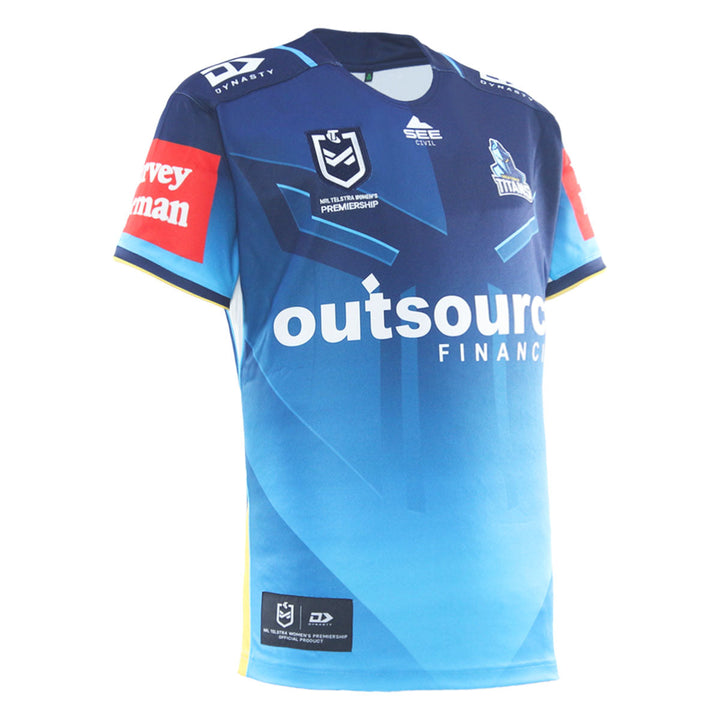 2026 Gold Coast Titans NRLW Mens Replica Home Jersey