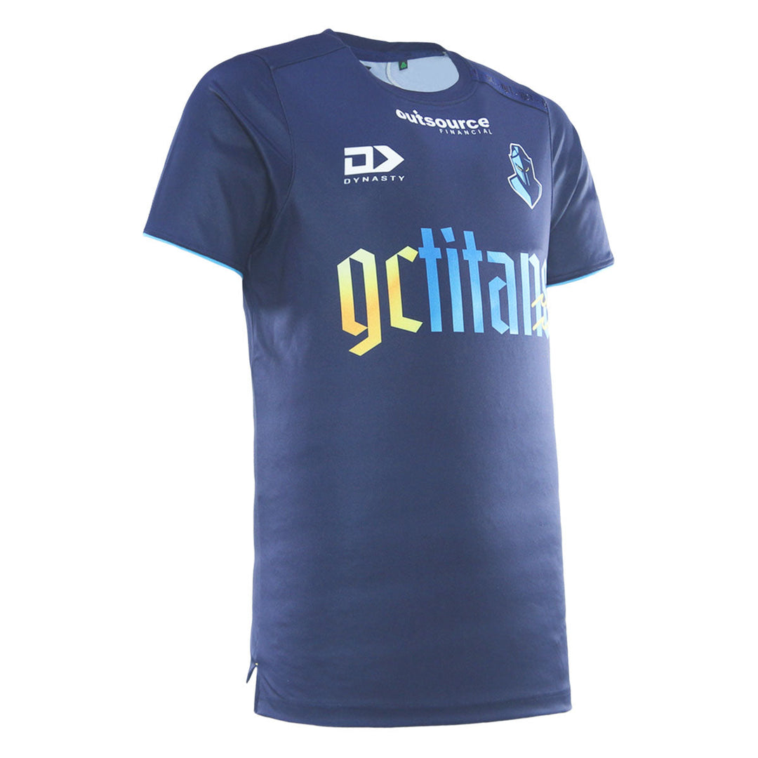 2026 Gold Coast Titans NRLW Mens Warm Up Tee