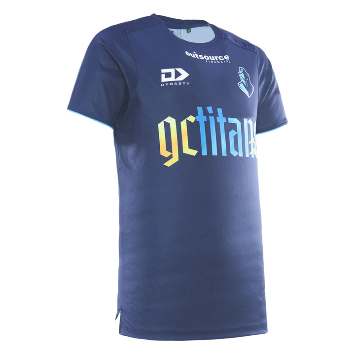 2026 Gold Coast Titans NRLW Mens Warm Up Tee