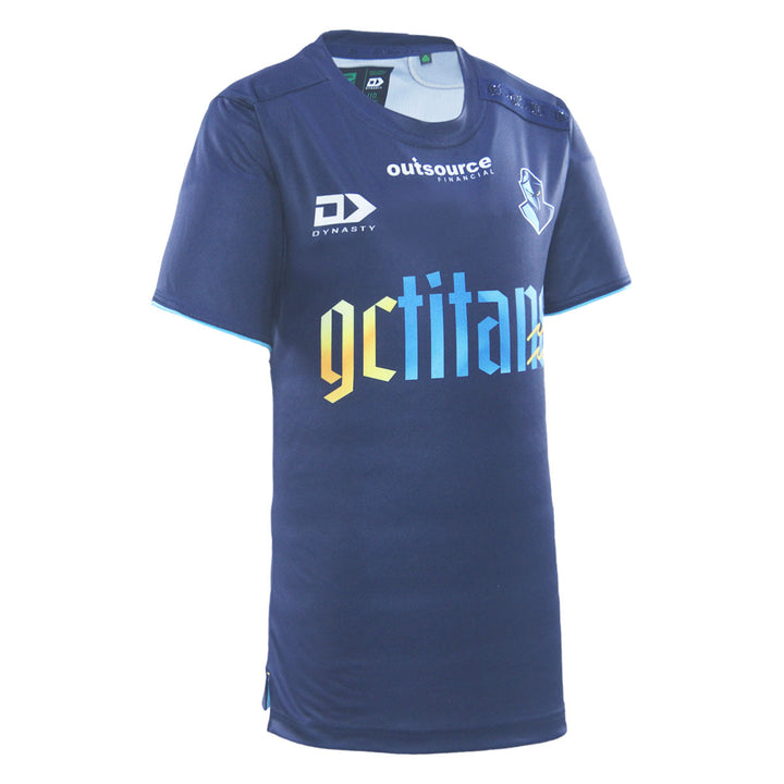 2026 Gold Coast Titans NRLW Juniors Warm Up Tee