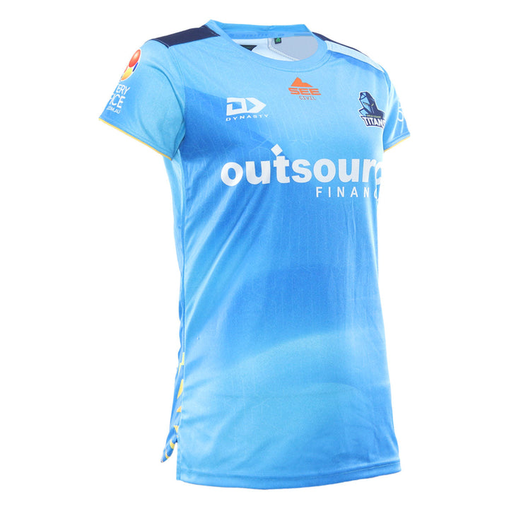 2026 Gold Coast Titans NRLW Ladies Training Tee