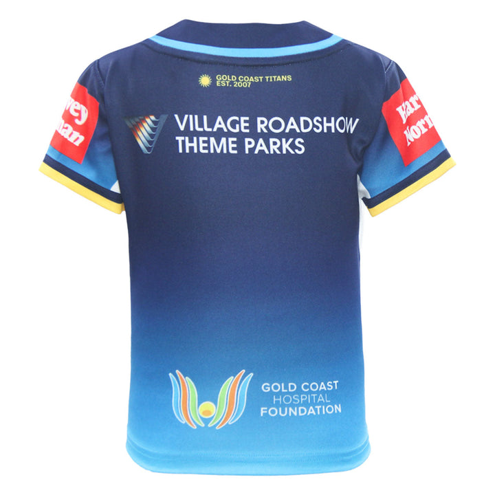 2026 Gold Coast Titans NRLW Toddlers Replica Home Jersey