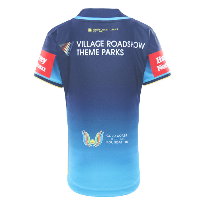 2026 Gold Coast Titans NRLW Juniors Replica Home Jersey