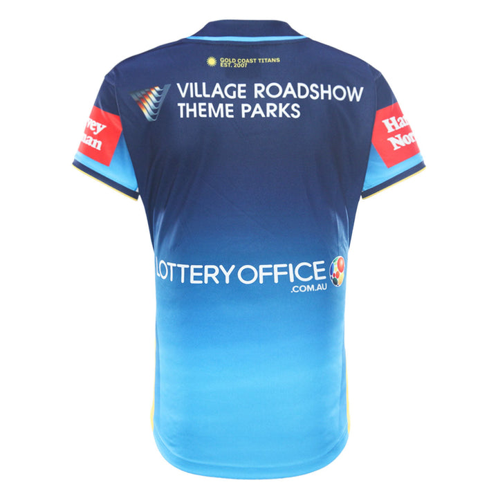 2026 Gold Coast Titans NRLW Mens Replica Home Jersey