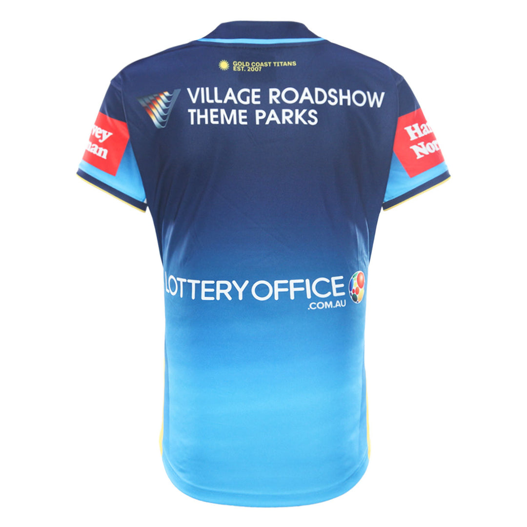 2026 Gold Coast Titans NRLW Mens Replica Home Jersey