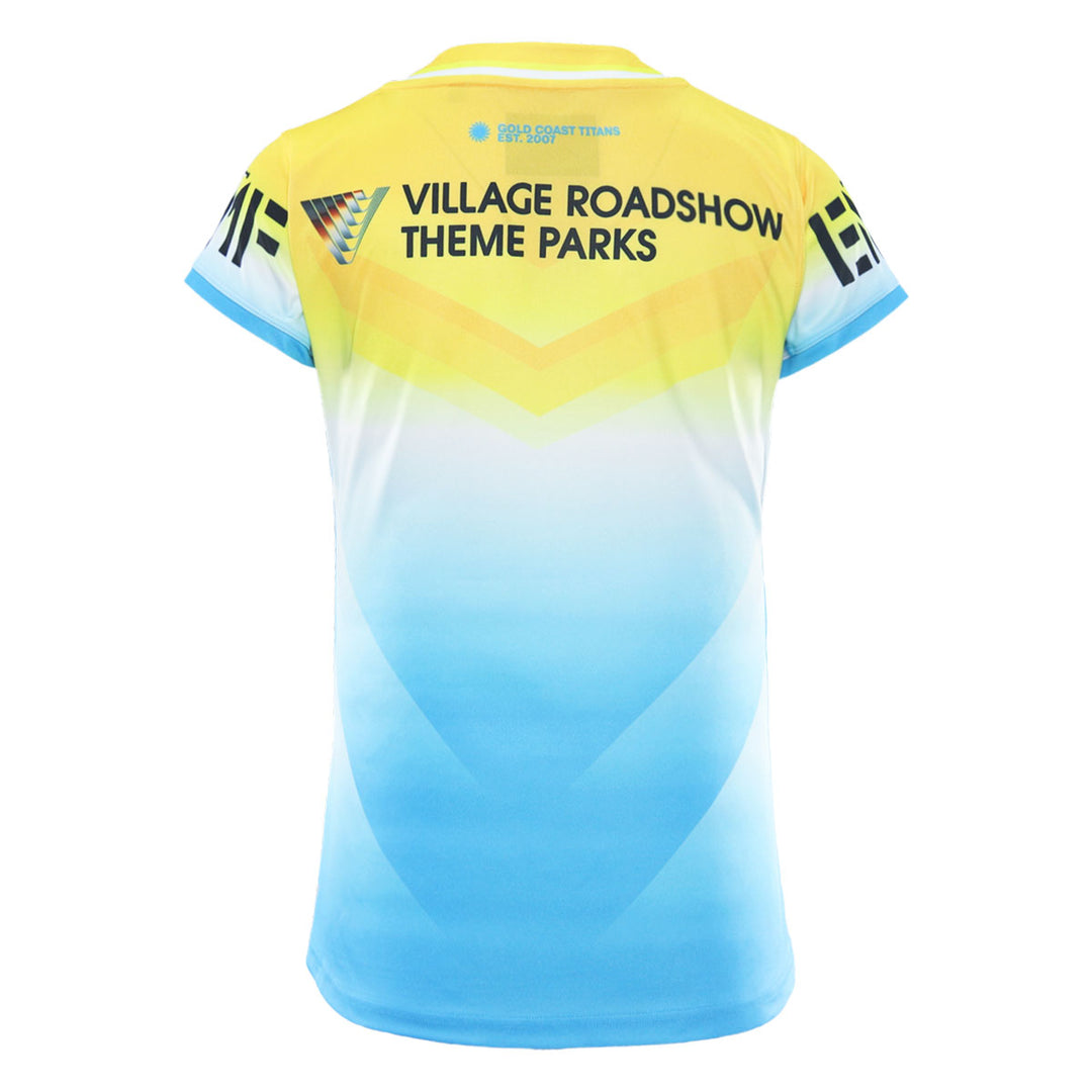 2026 Gold Coast Titans Ladies Replica Away Jersey - Gold