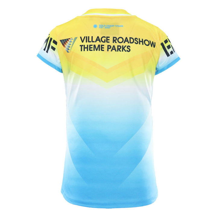2026 Gold Coast Titans Ladies Replica Away Jersey - Gold