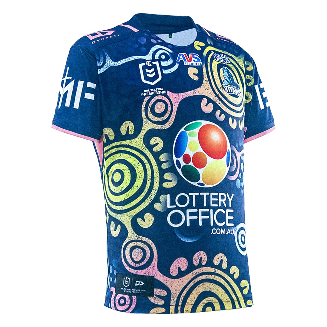 2026 Gold Coast Titans Adults Replica Indigenous Jersey