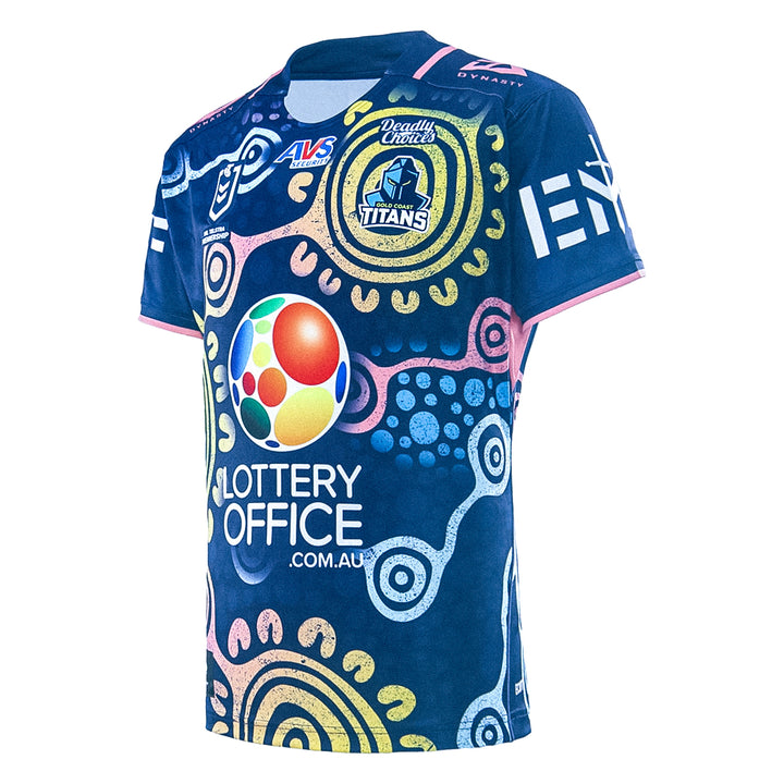 2026 Gold Coast Titans Mens Replica Indigenous Jersey