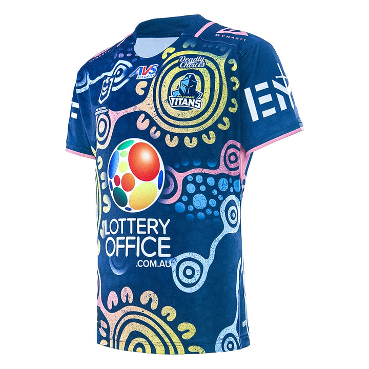 2026 Gold Coast Titans Adults Replica Indigenous Jersey