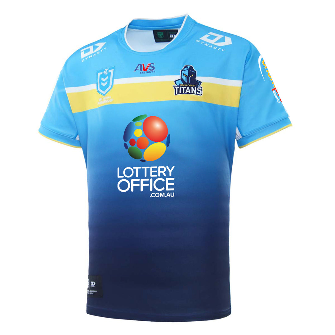 2024 Gold Coast Titans Mens Replica Home Jersey