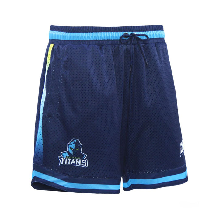 2025 Gold Coast Titans Mens Basketball Shorts