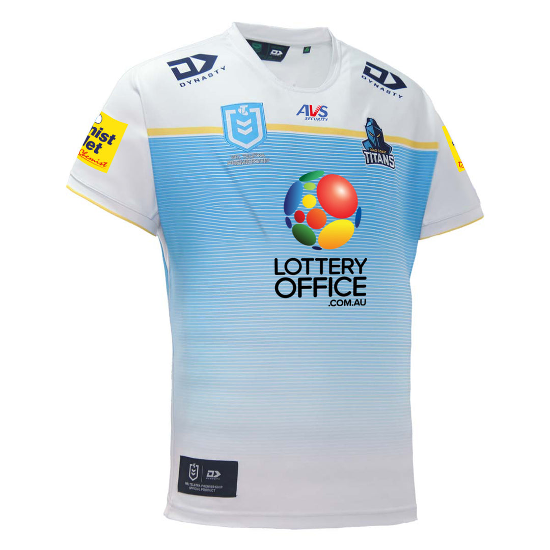 2024 Gold Coast Titans Mens Replica Away Jersey