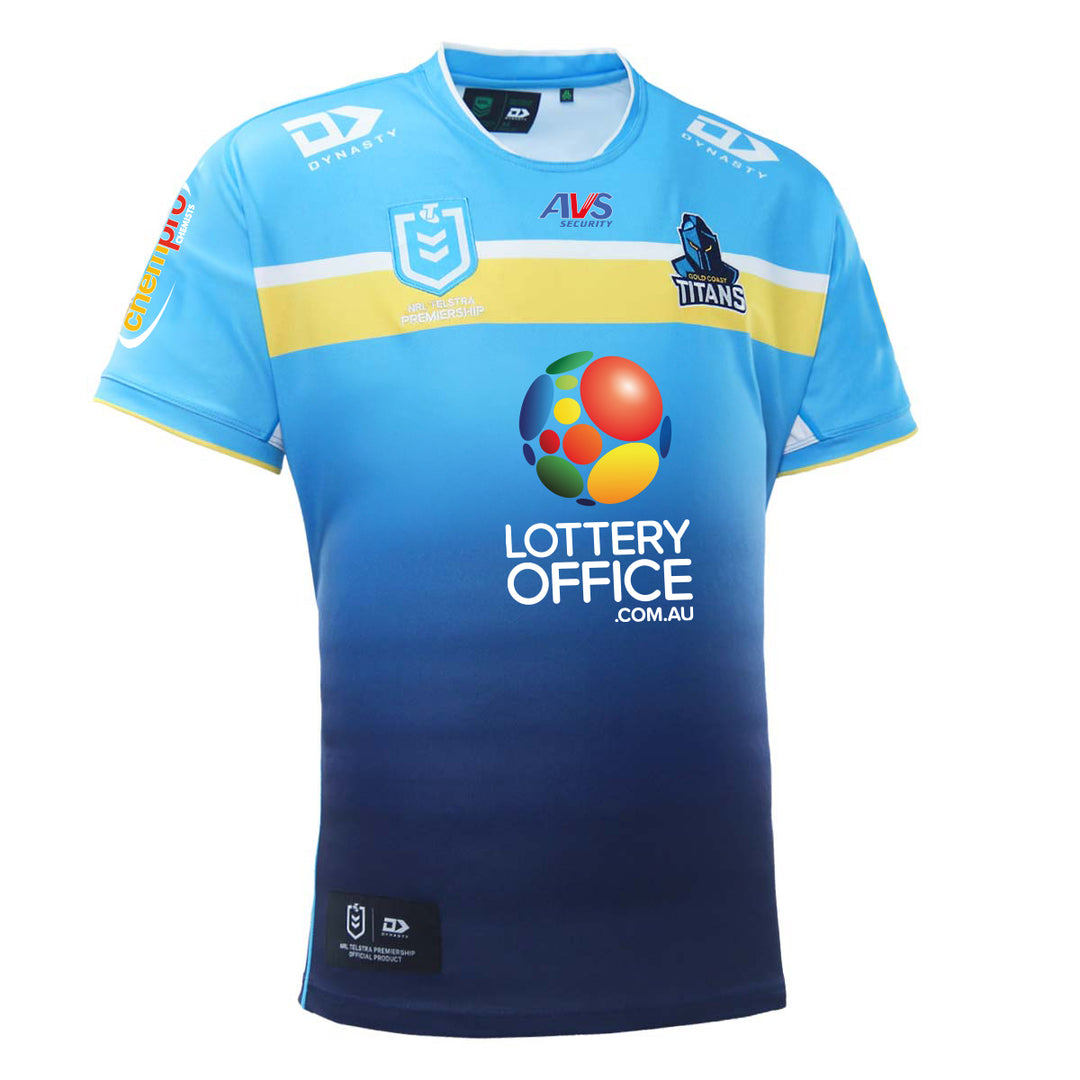 2024 Gold Coast Titans Mens Replica Home Jersey