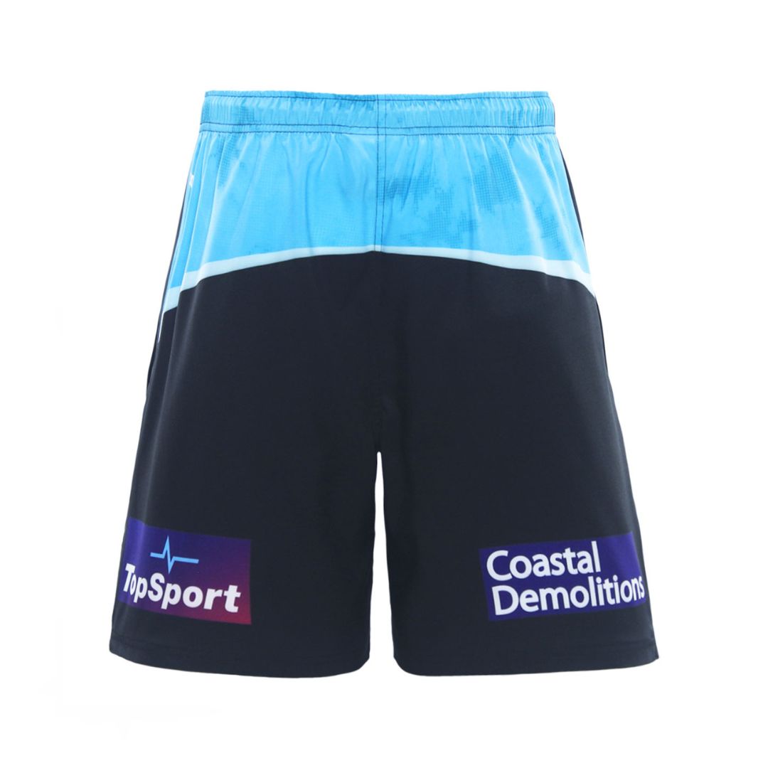 2025 Gold Coast Titans Mens Black Gym Shorts