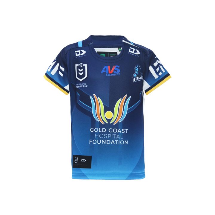 2026 Gold Coast Titans Toddler Replica Home Jersey - Fade
