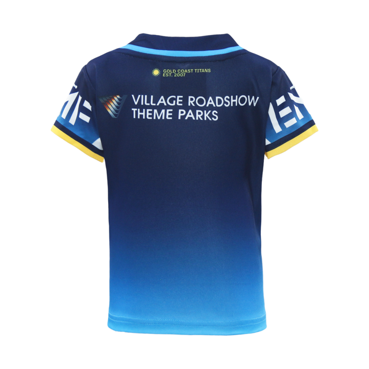 2026 Gold Coast Titans Junior Replica Home Jersey - Fade