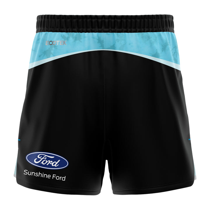 2025 Gold Coast Titans NRLW Mens Gym Short - Black