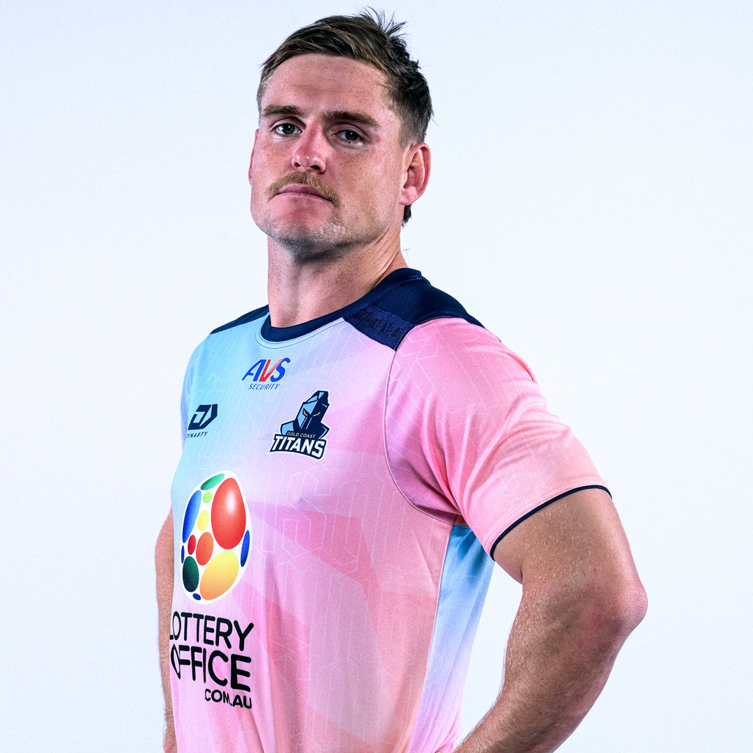 2026 Gold Coast Titans Mens Training Tee - Sunset