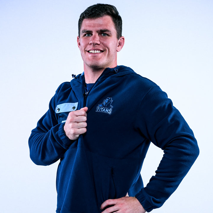2026 GC Titans Mens Microfleece Jacket - Navy