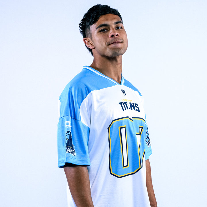 2026 Gold Coast Titans Gridiron Tee - White