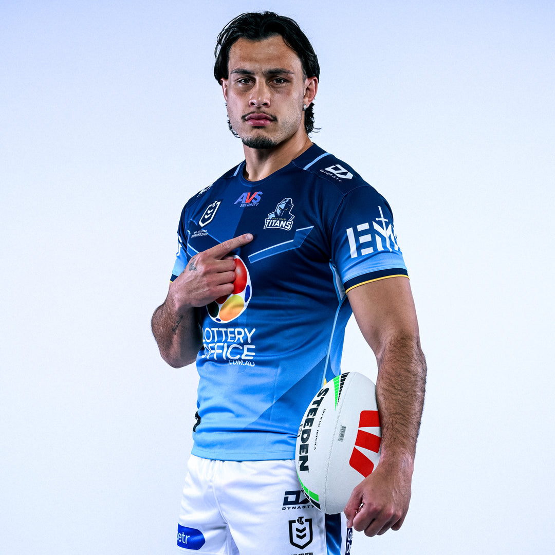 2026 Gold Coast Titans Mens Replica Home Jersey - Fade