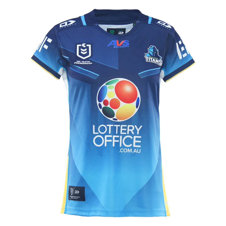 2026 Gold Coast Titans Womens Replica Home Jersey