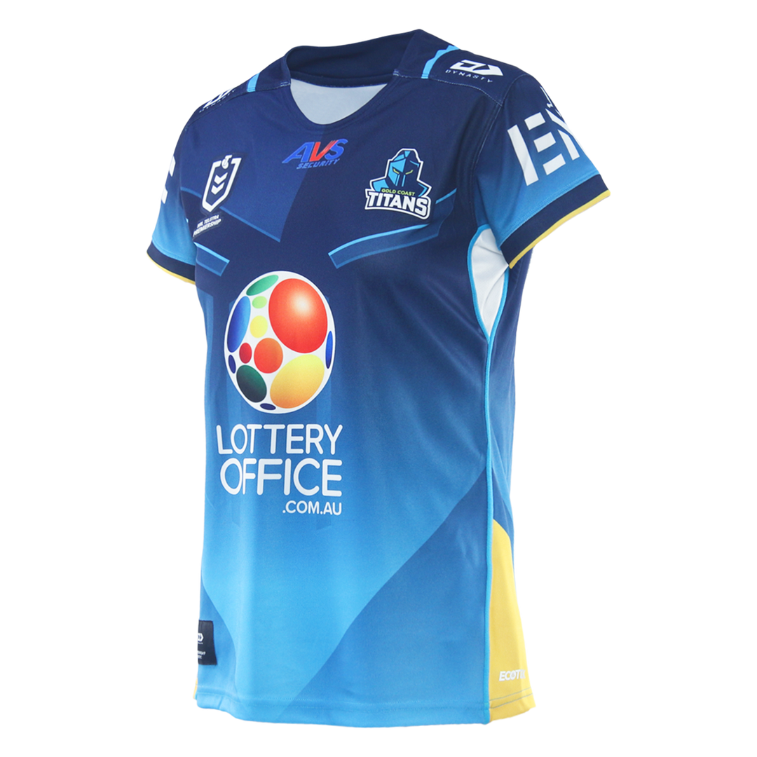 2026 Gold Coast Titans Womens Replica Home Jersey