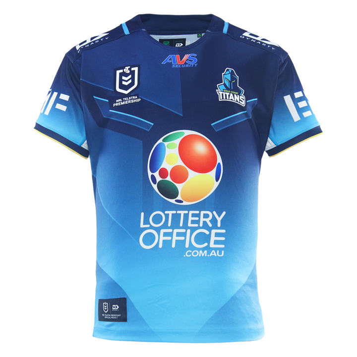 2026 Gold Coast Titans Mens Replica Home Jersey - Fade