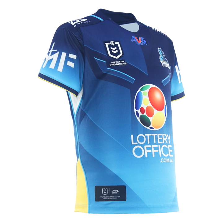 2026 Gold Coast Titans Mens Replica Home Jersey - Fade