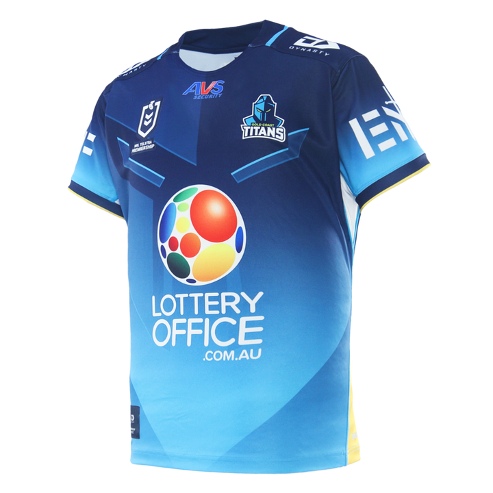 2026 Gold Coast Titans Mens Replica Home Jersey - Fade