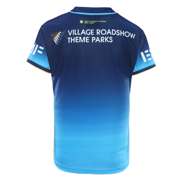 2026 Gold Coast Titans Mens Replica Home Jersey - Fade