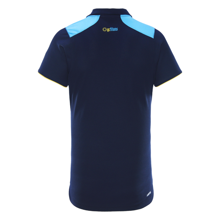 2026 Gold Coast Titans Mens Media Polo - Navy