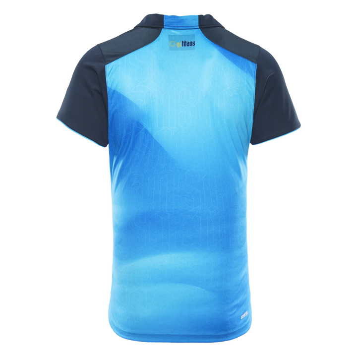 2026 Gold Coast Titans Adults Alternate Media Polo - Cyan