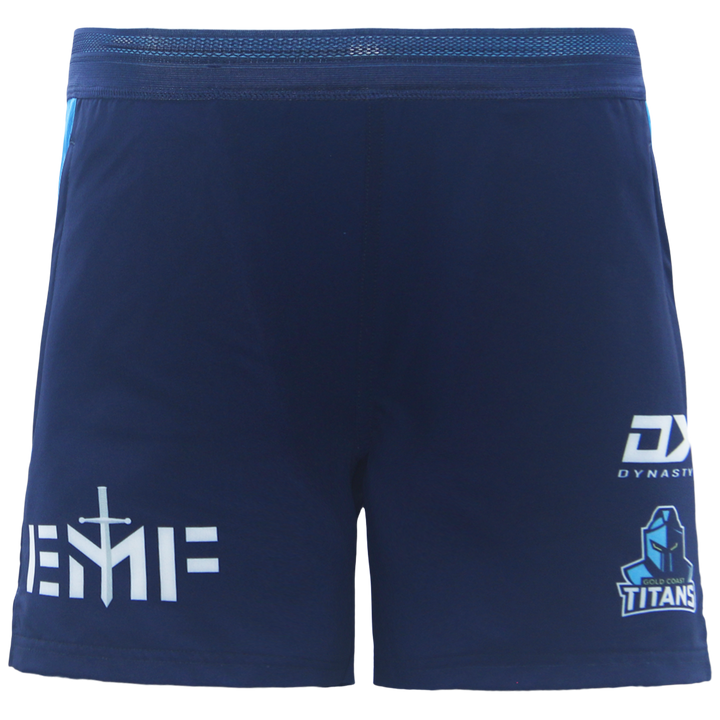 2026 Gold Coast Titans Junior Gym Short - Navy