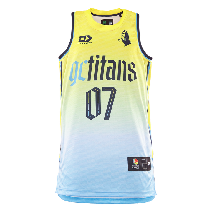 2026 Gold Coast Titans Adults Basketball Singlet