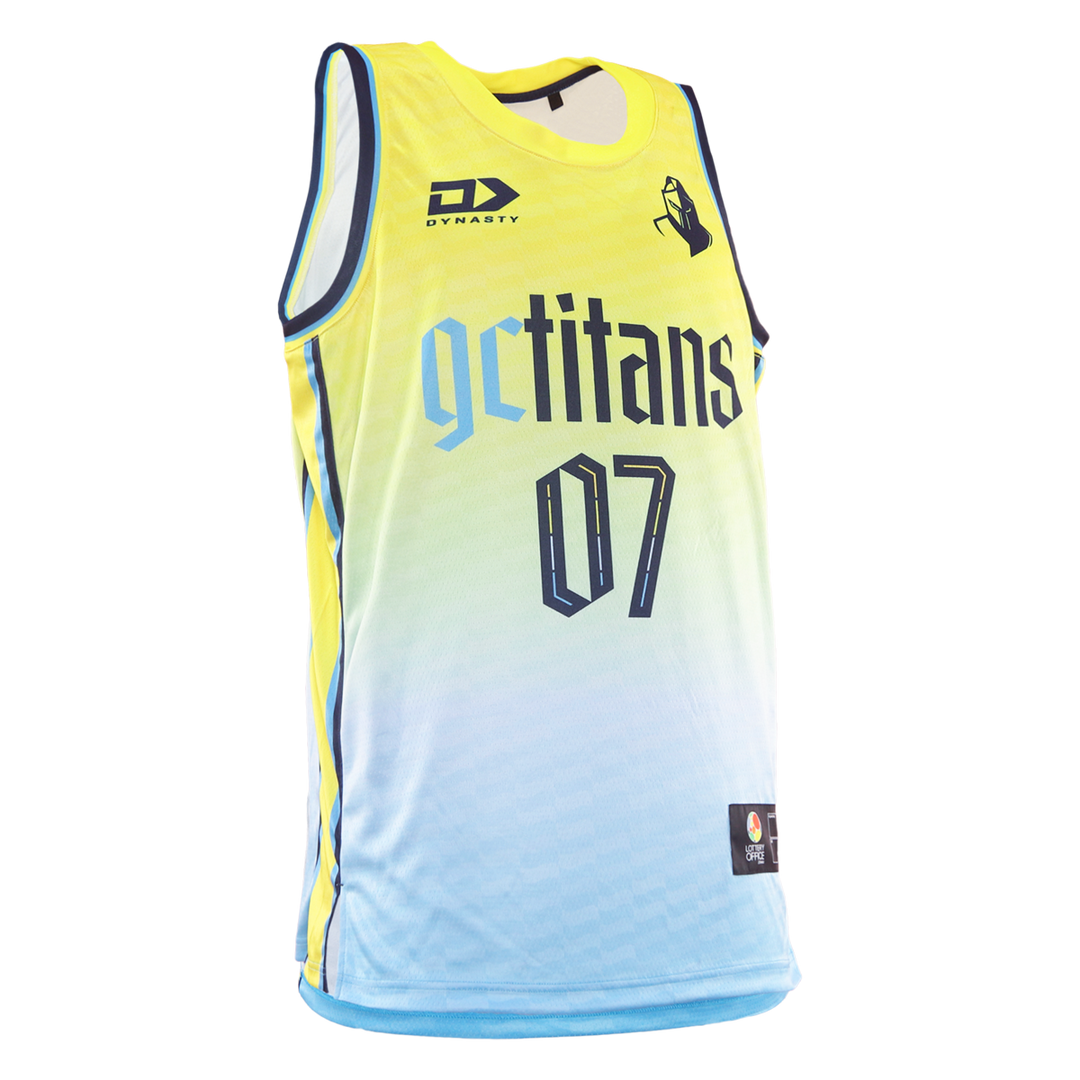 2026 Gold Coast Titans Adults Basketball Singlet