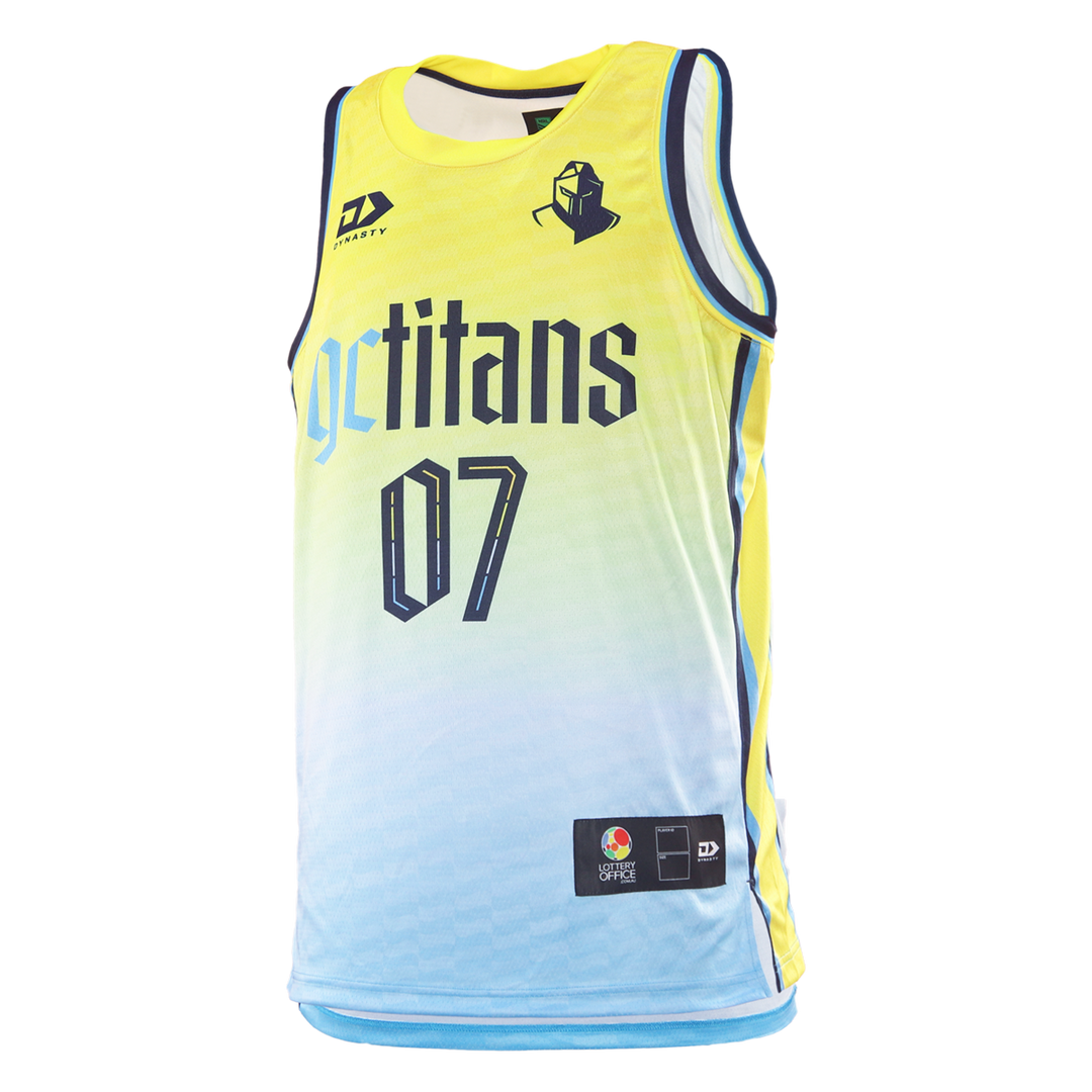 2026 Gold Coast Titans Adults Basketball Singlet