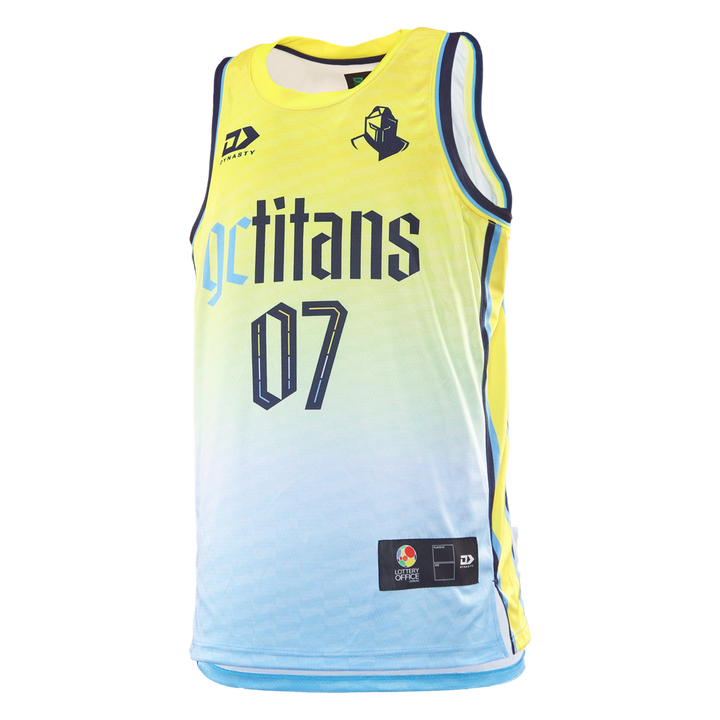 2026 Gold Coast Titans Adults Basketball Singlet