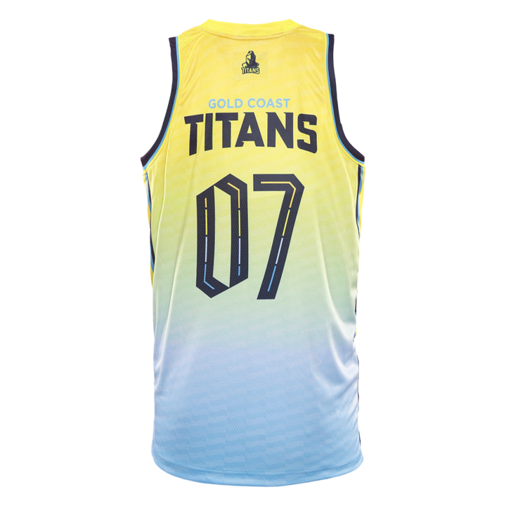 2026 Gold Coast Titans Adults Basketball Singlet