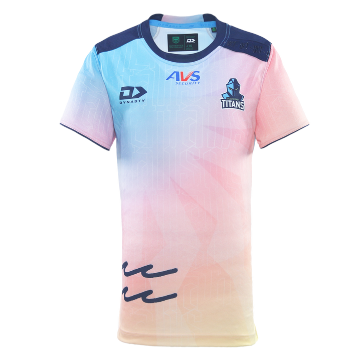 2026 Gold Coast Titans Junior Training Tee - Sunset