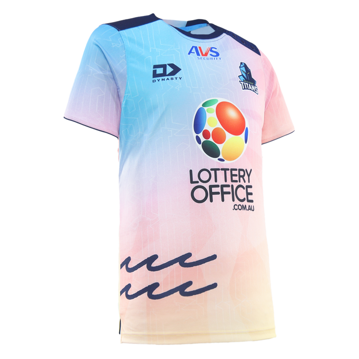 2026 Gold Coast Titans Mens Training Tee - Sunset