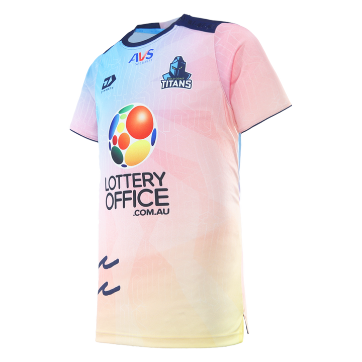 2026 Gold Coast Titans Mens Training Tee - Sunset