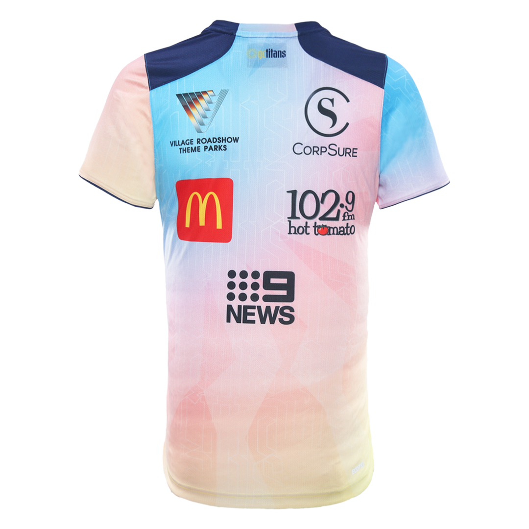 2026 Gold Coast Titans Mens Training Tee - Sunset