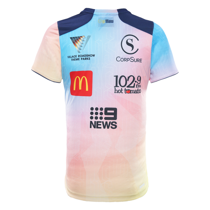 2026 Gold Coast Titans Mens Training Tee - Sunset